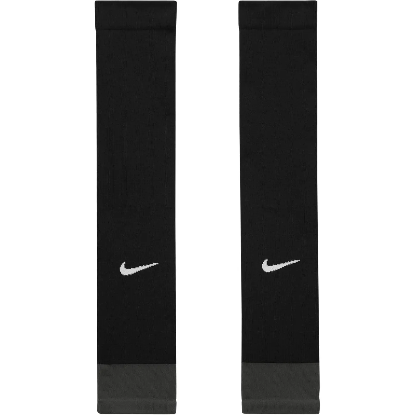 Nike Strike Sok Sleeves Zwart Donkergrijs Wit