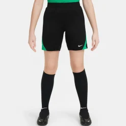 Nike Strike Trainingsbroekje Kids Zwart Groen Wit