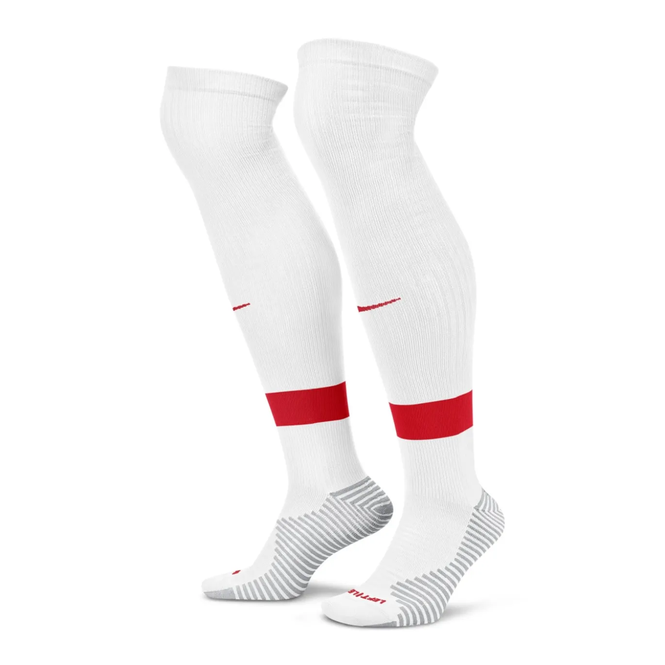 Nike Strike Voetbalsokken Wit Rood