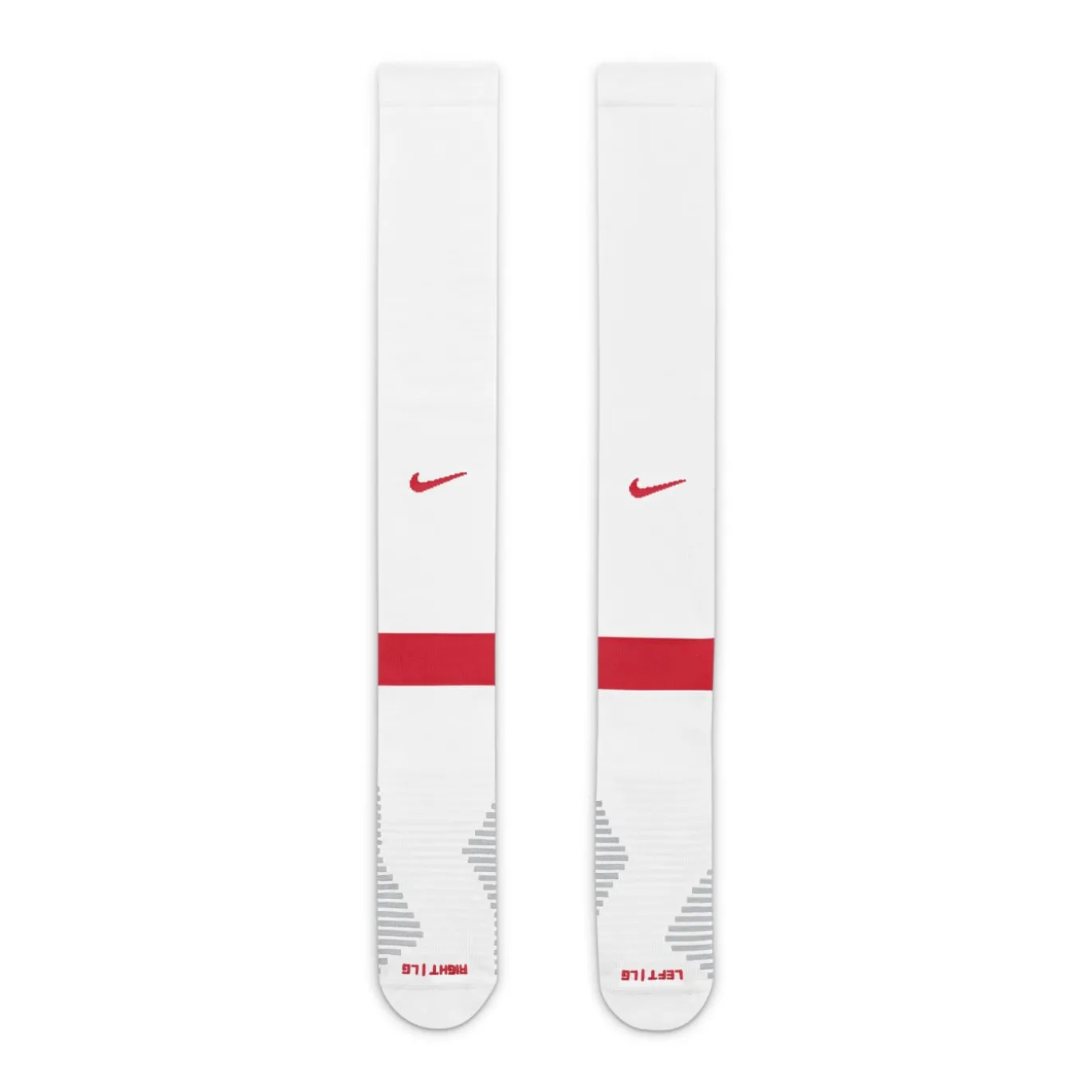 Nike Strike Voetbalsokken Wit Rood