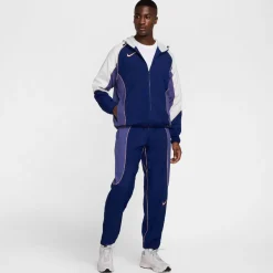 Nike Strike+ Woven Jack Donkerblauw Paars Lichtoranje