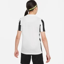 Nike Striped Division IV Voetbalshirt Kids Wit Zwart