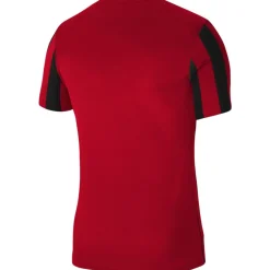 Nike Striped Division IV Voetbalshirt Rood Zwart