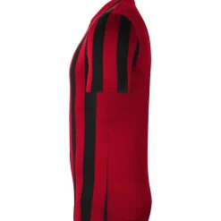 Nike Striped Division IV Voetbalshirt Rood Zwart