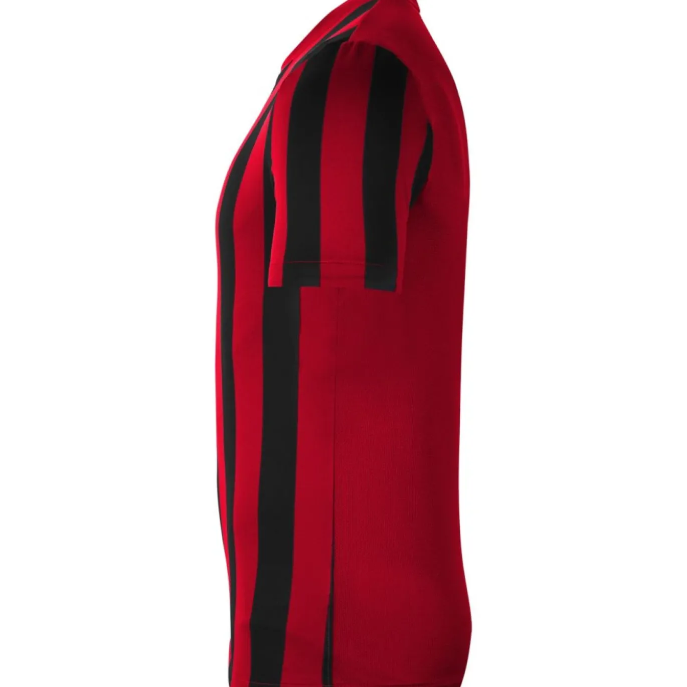 Nike Striped Division IV Voetbalshirt Rood Zwart