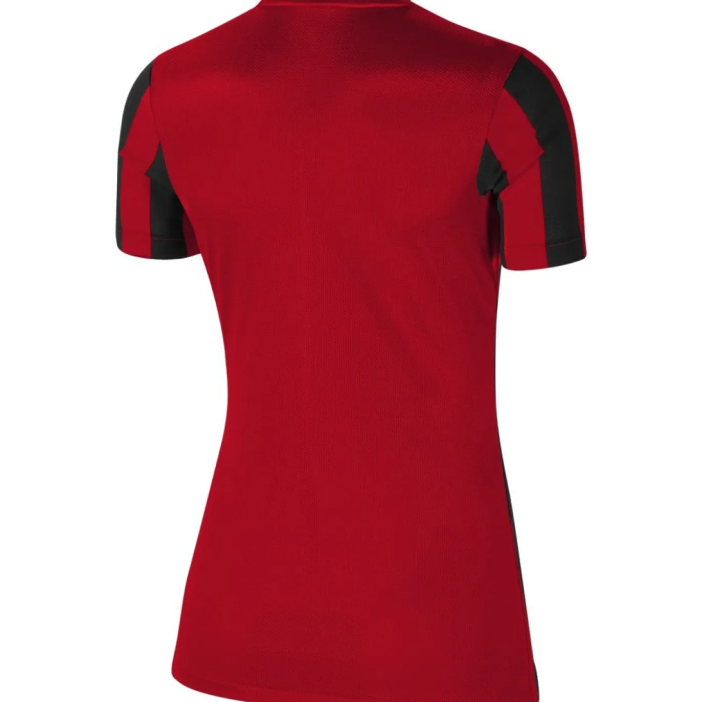 Nike Striped Division IV Voetbalshirt Dames Rood Zwart
