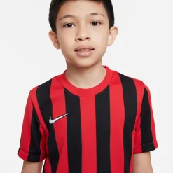 Nike Striped Division IV Voetbalshirt Kids Rood