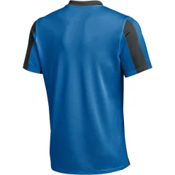 Nike Striped Division V Voetbalshirt Kids Blauw Zwart