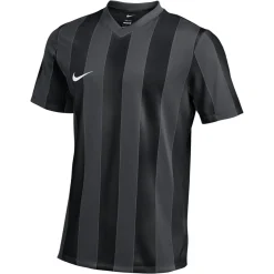 Nike Striped Division V Voetbalshirt Donkergrijs Zwart