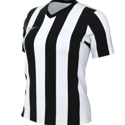 Nike Striped Division V Voetbalshirt Dames Wit Zwart