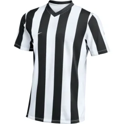 Nike Striped Division V Voetbalshirt Wit Zwart