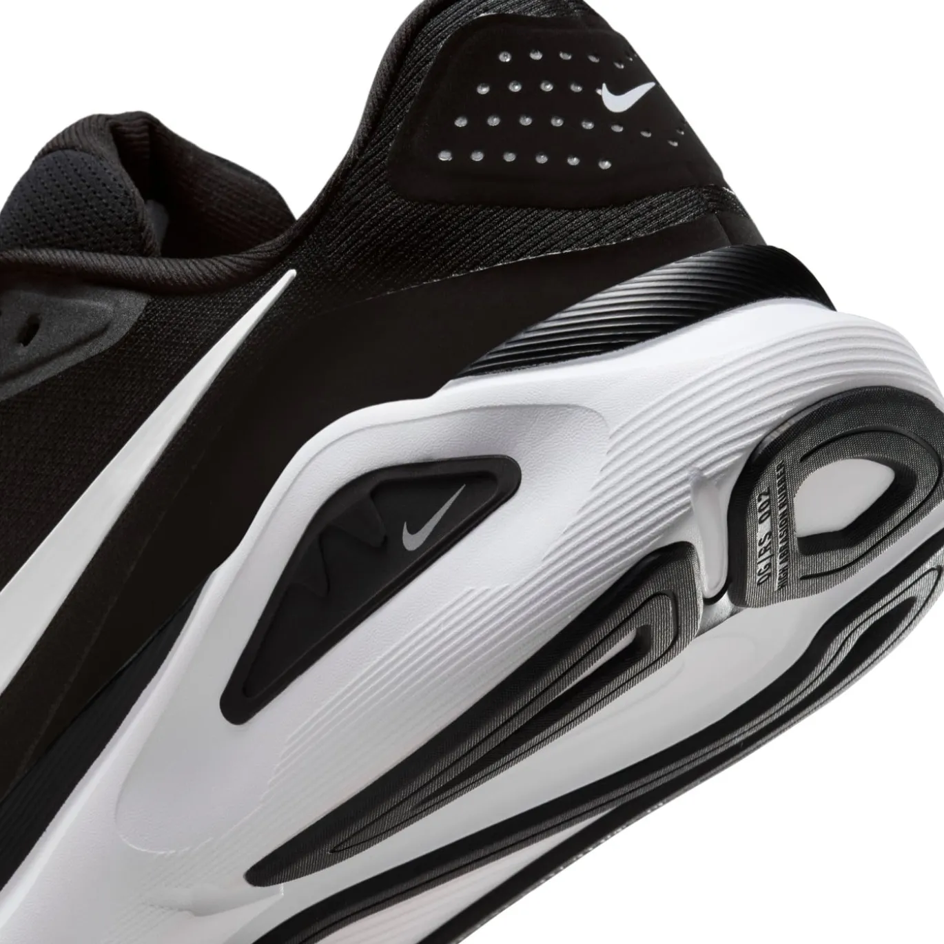Nike Structure 26 Hardloopschoenen Zwart Wit Grijs Zilver