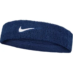Nike Swoosh Classic Hoofdband Donkerblauw Wit