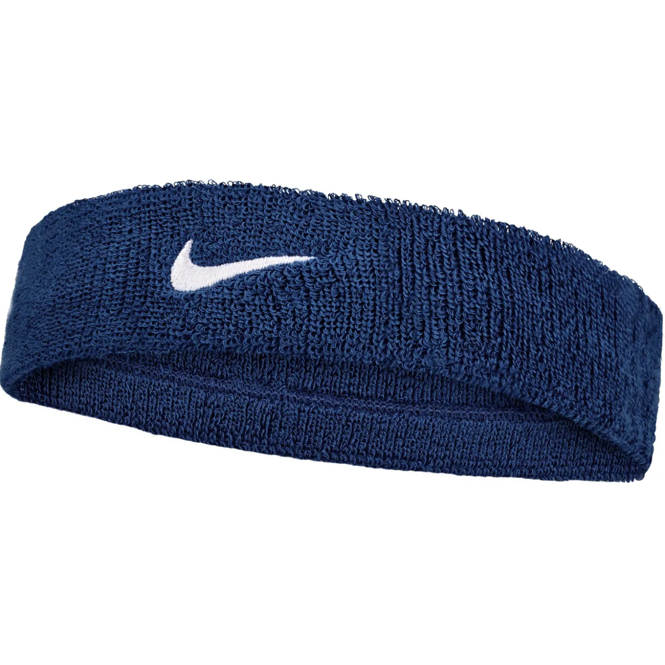 Nike Swoosh Classic Hoofdband Donkerblauw Wit
