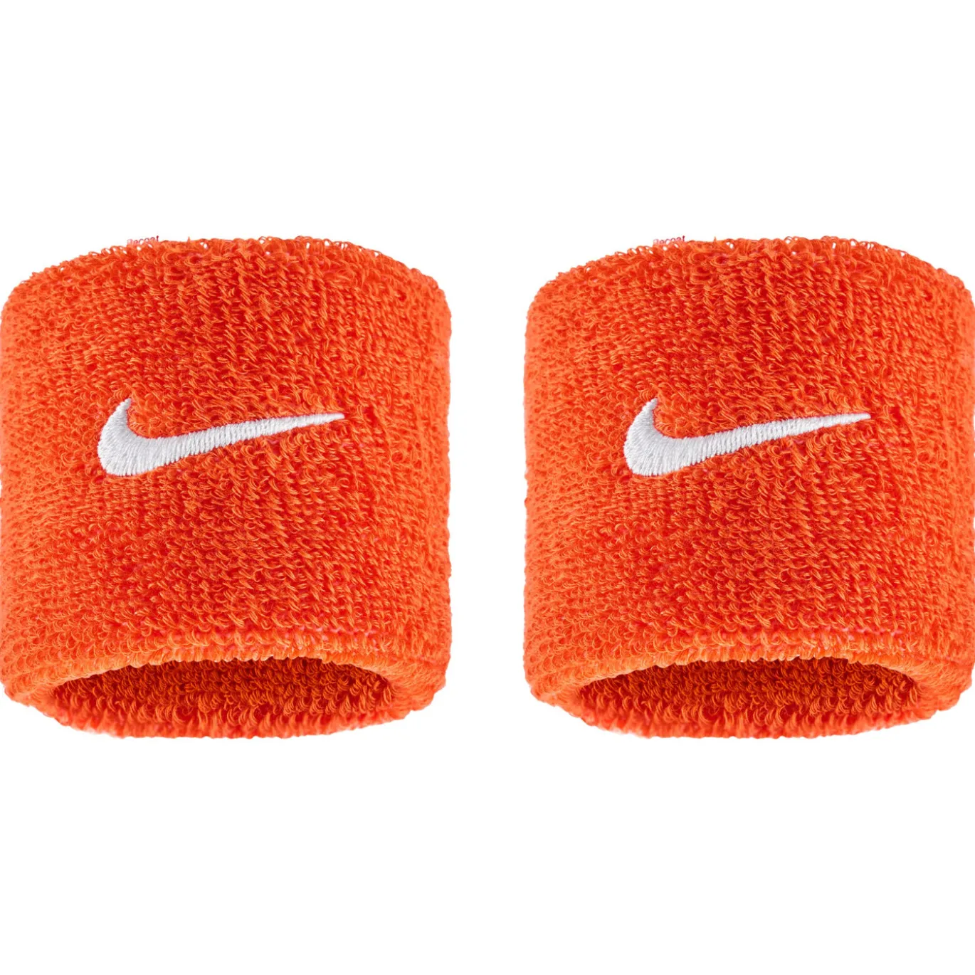 Nike Swoosh Classic Polsbanden 2-Pack Oranje Wit