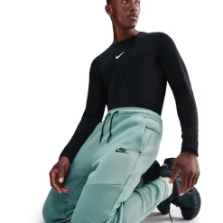 Nike Tech Fleece Sportswear Joggingbroek Turquoise Zwart