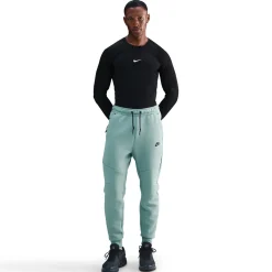 Nike Tech Fleece Sportswear Joggingbroek Turquoise Zwart