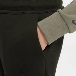 Nike Tech Fleece Sportswear Joggingbroek Kids Donkergroen Zwart