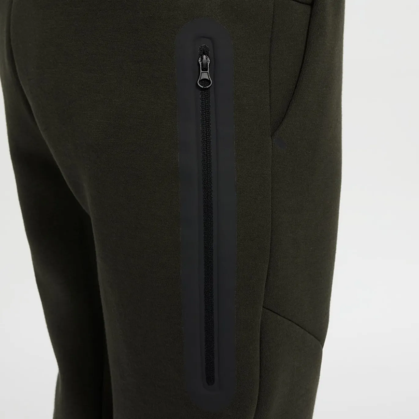 Nike Tech Fleece Sportswear Joggingbroek Kids Donkergroen Zwart
