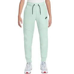 Nike Tech Fleece Sportswear Joggingbroek Kids Lichtgroen Zwart