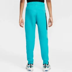 Nike Tech Fleece Sportswear Joggingbroek Kids Turquoise Zwart