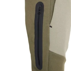 Nike Tech Fleece Sportswear Joggingbroek Kids Olijfgroen Grijs Zwart