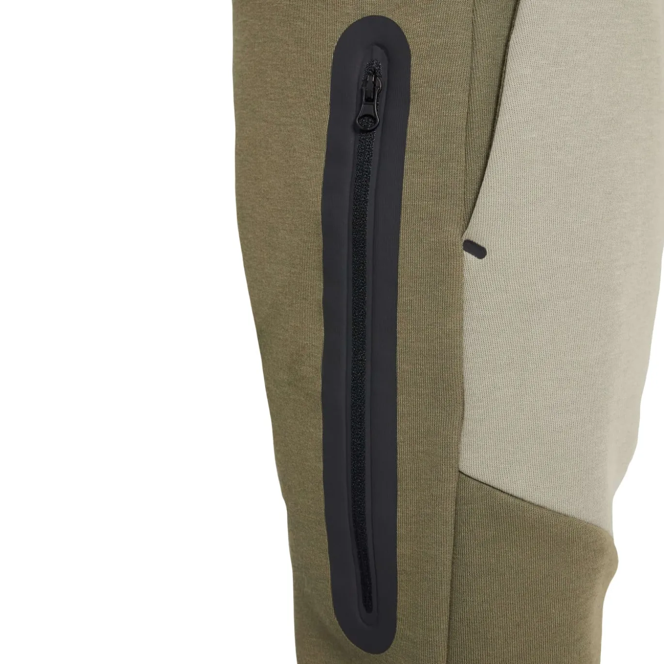 Nike Tech Fleece Sportswear Joggingbroek Kids Olijfgroen Grijs Zwart