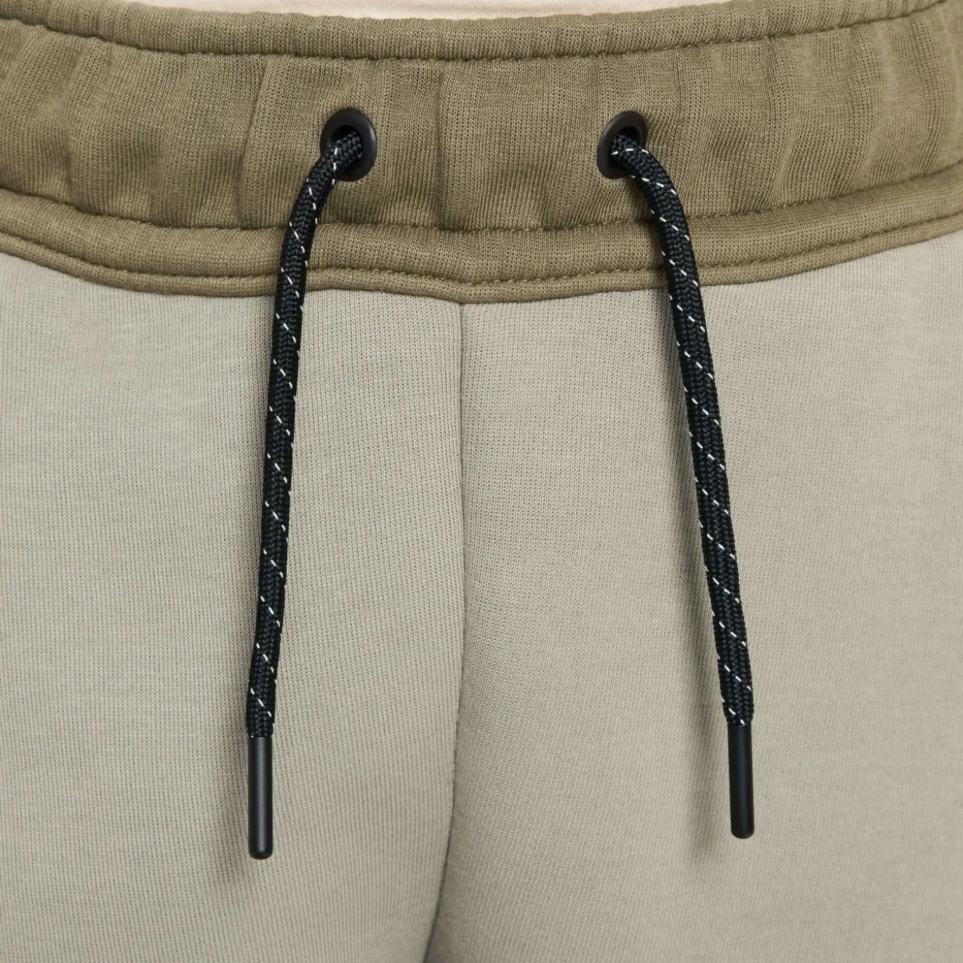 Nike Tech Fleece Sportswear Joggingbroek Kids Olijfgroen Grijs Zwart