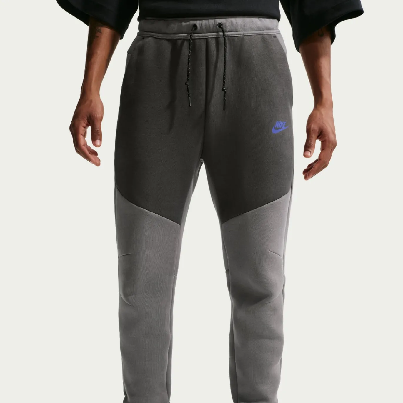 Nike Tech Fleece Sportswear Joggingbroek Donkergrijs Lichtgrijs Donkerblauw