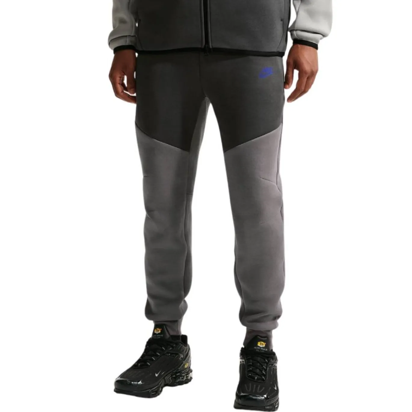 Nike Tech Fleece Sportswear Joggingbroek Donkergrijs Lichtgrijs Donkerblauw