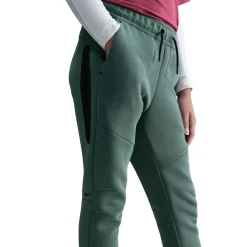 Nike Tech Fleece Sportswear Joggingbroek Kids Donkergroen Zwart
