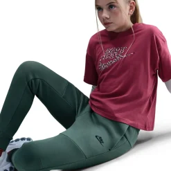 Nike Tech Fleece Sportswear Joggingbroek Kids Donkergroen Zwart