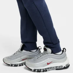 Nike Tech Fleece Sportswear Joggingbroek Kids Donkerblauw Zwart