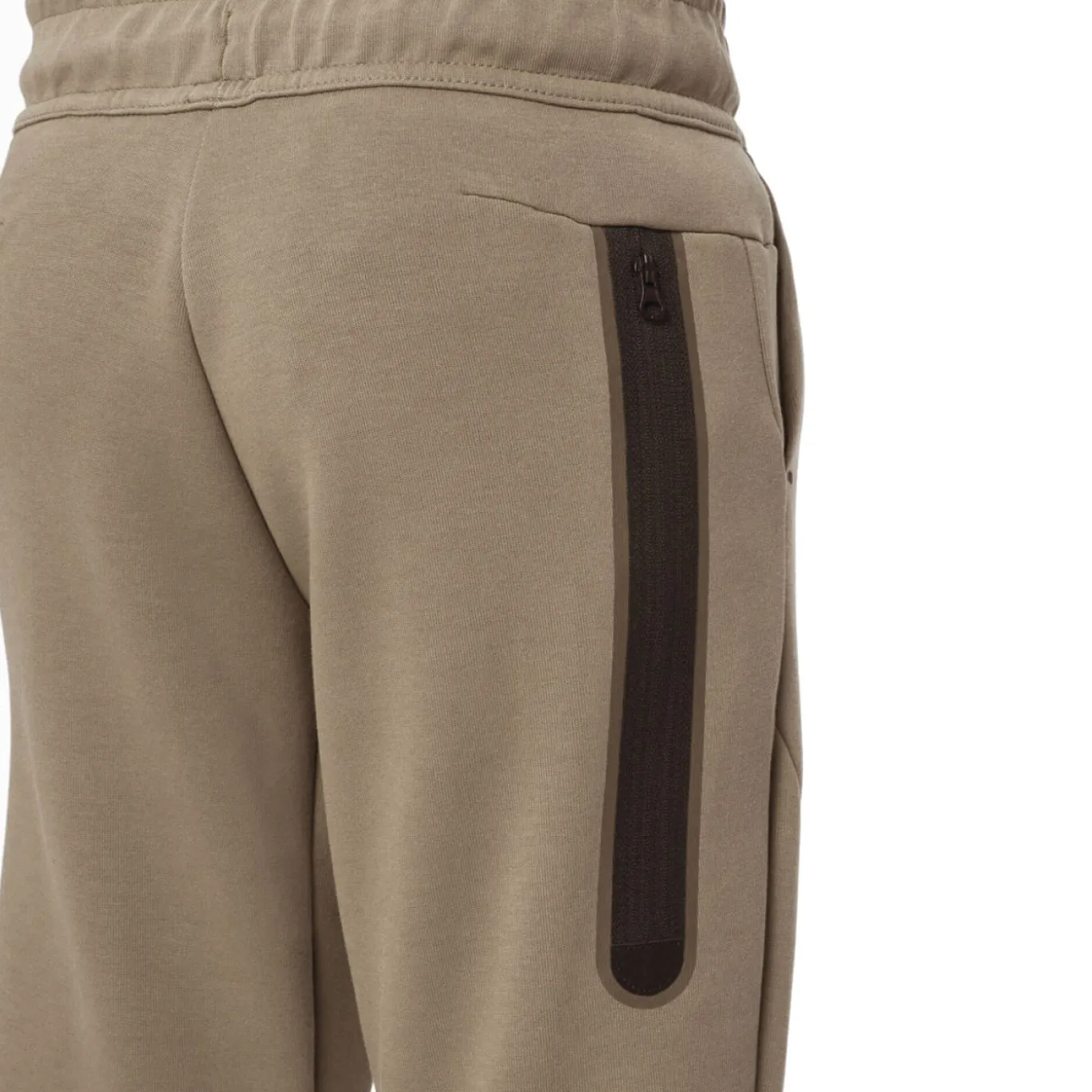Nike Tech Fleece Sportswear Joggingbroek Kids Beige Zwart