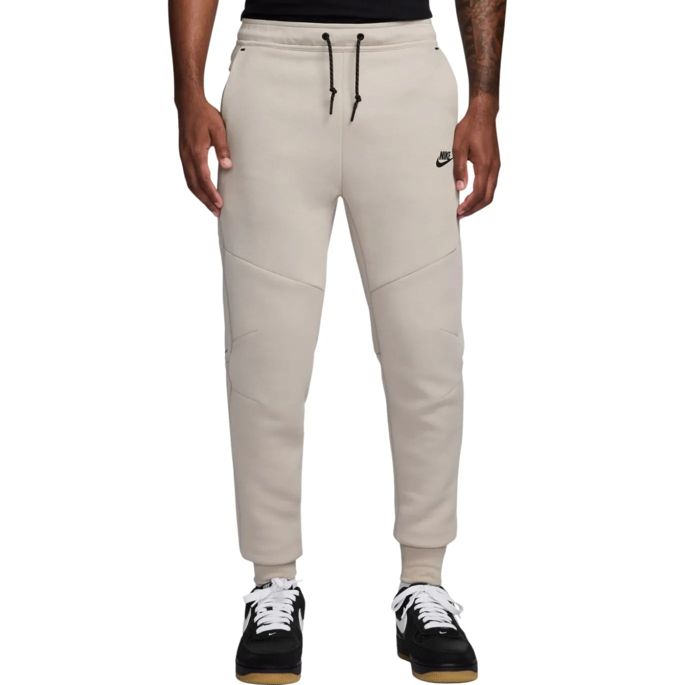 Nike Tech Fleece Sportswear Joggingbroek Donkergrijs Zwart