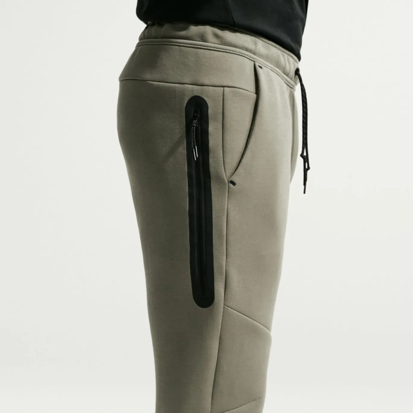 Nike Tech Fleece Sportswear Joggingbroek Grijsgroen Lichtgrijs Zwart
