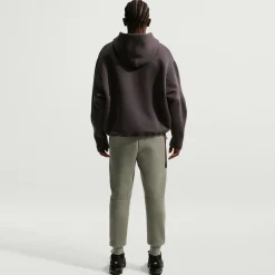 Nike Tech Fleece Sportswear Joggingbroek Grijsgroen Lichtgrijs Zwart