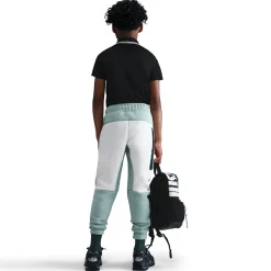 Nike Tech Fleece Sportswear Joggingbroek Kids Grijsgroen Wit Zwart