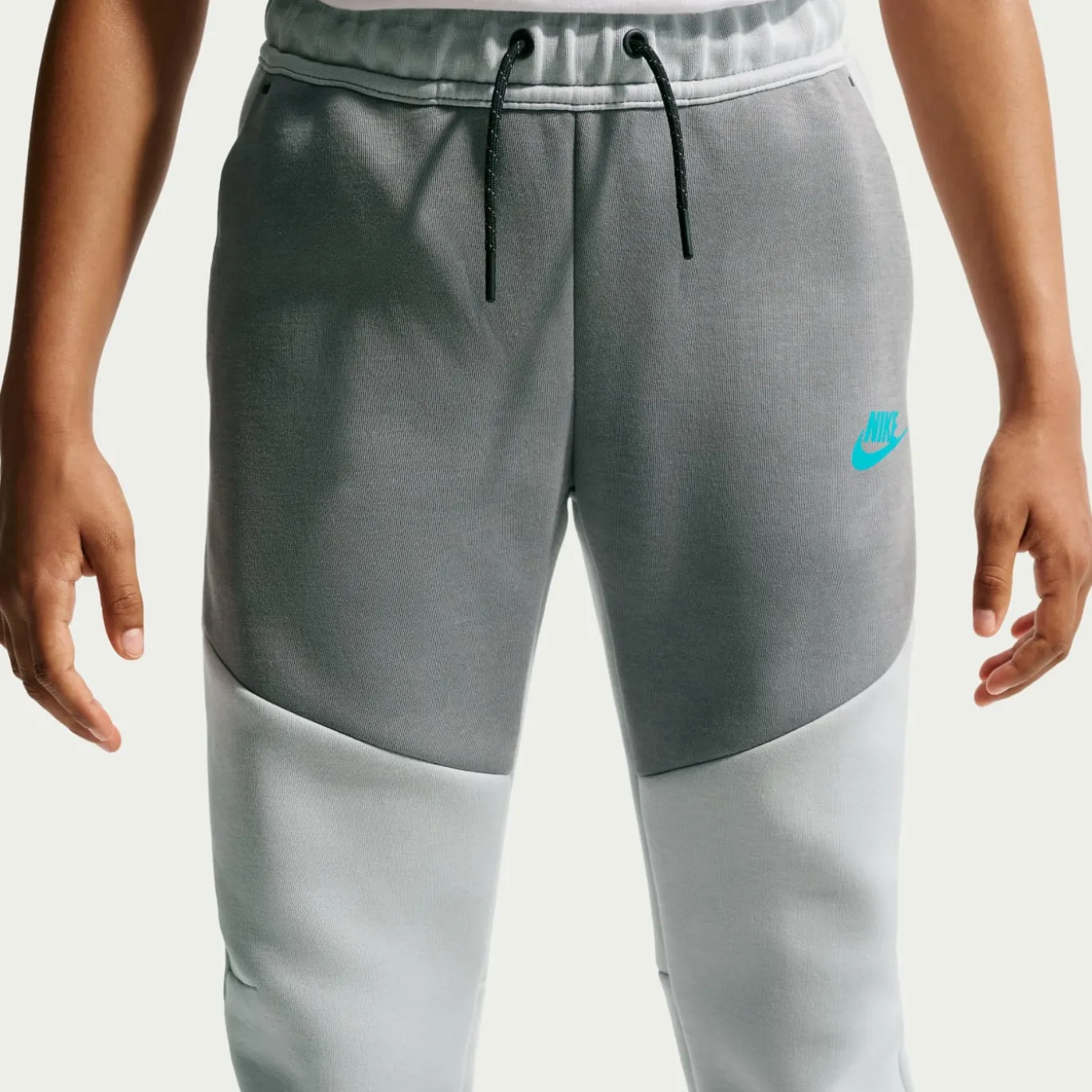 Nike Tech Fleece Sportswear Joggingbroek Kids Grijs Donkergrijs Blauw
