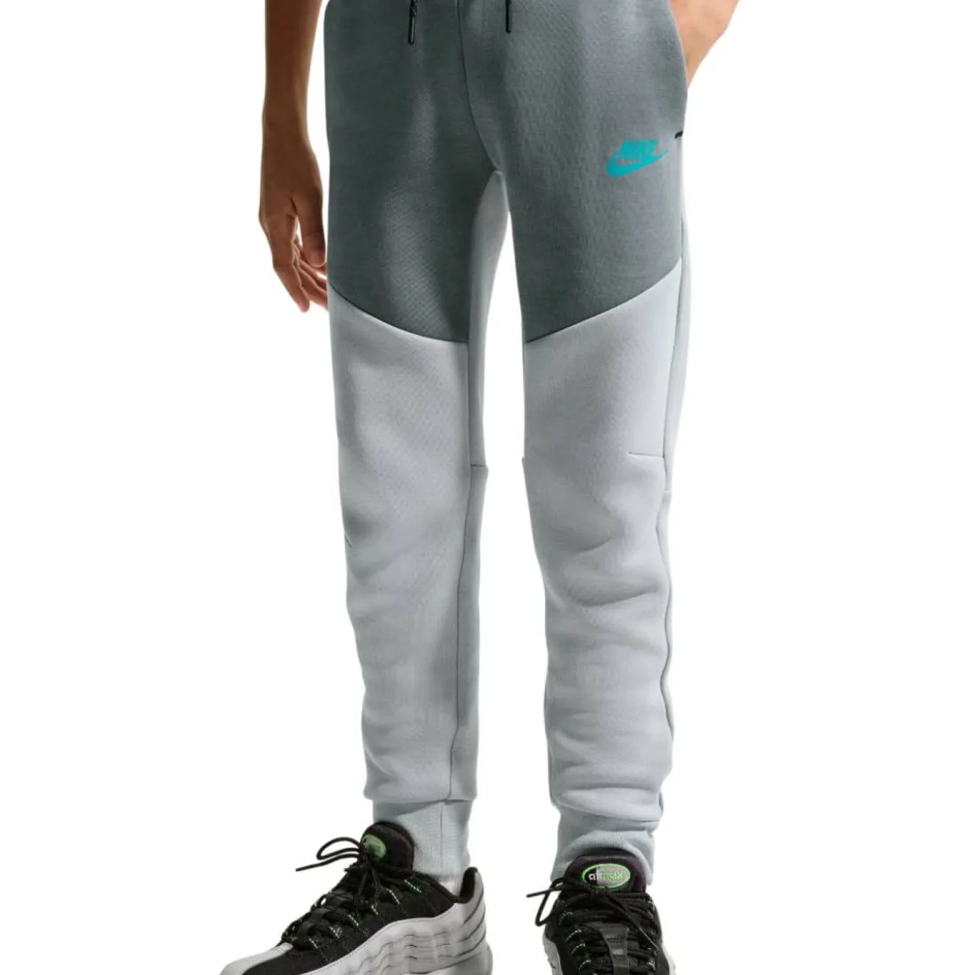 Nike Tech Fleece Sportswear Joggingbroek Kids Grijs Donkergrijs Blauw