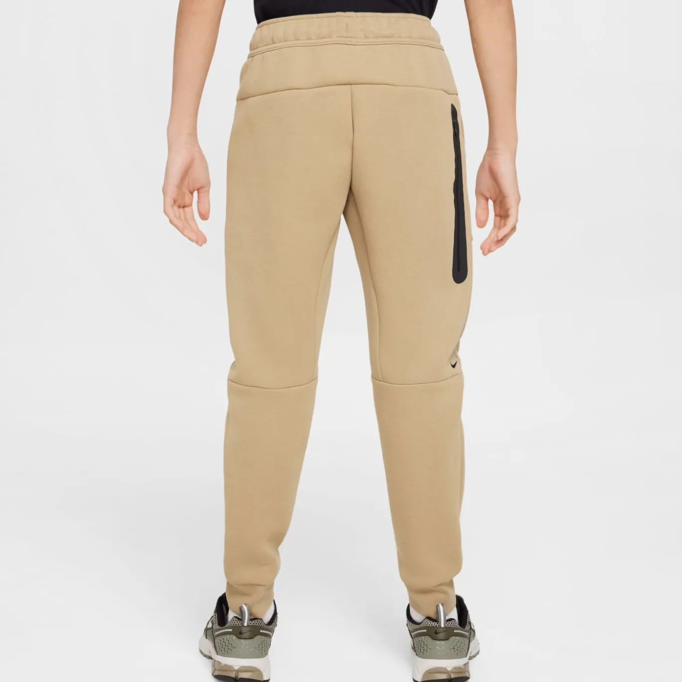 Nike Tech Fleece Sportswear Joggingbroek Kids Zandbruin Zwart