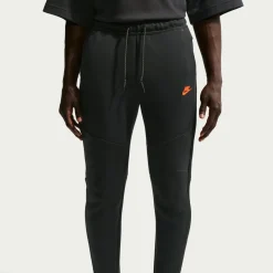 Nike Tech Fleece Sportswear Joggingbroek Zwart Felrood