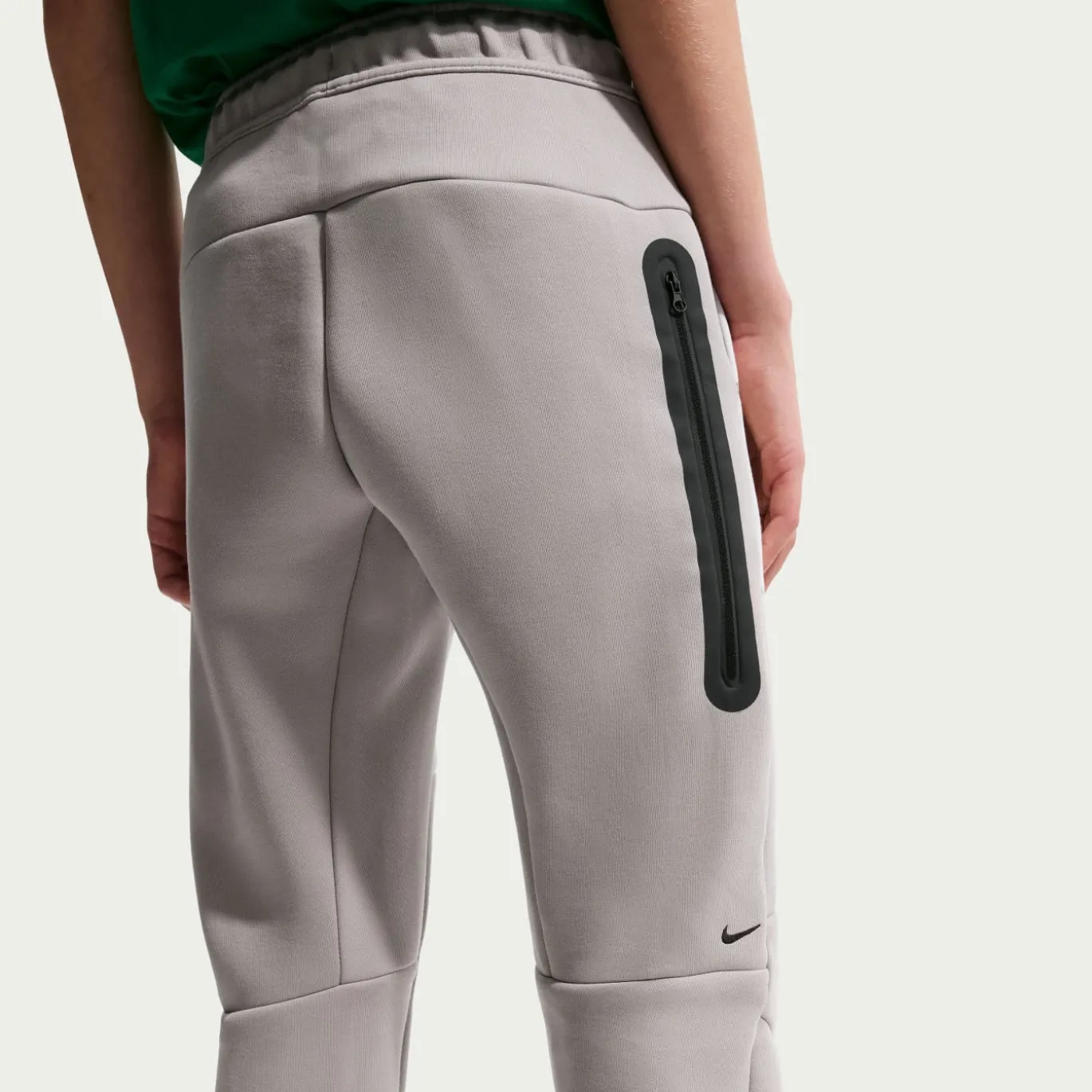 Nike Tech Fleece Sportswear Joggingbroek Kids Grijs Lichtgrijs Zwart