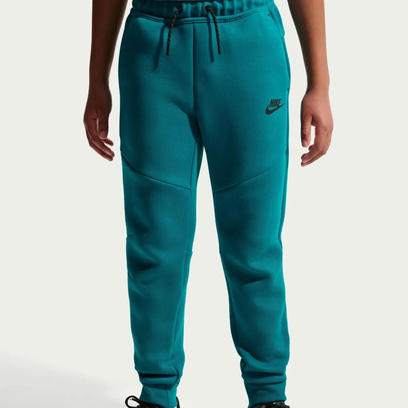 Nike Tech Fleece Sportswear Joggingbroek Kids Turquoise Zwart