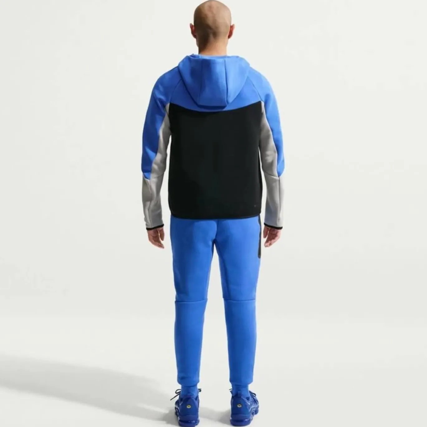 Nike Tech Fleece Sportswear Joggingbroek Blauw Zwart Wit