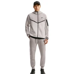 Nike Tech Fleece Sportswear Joggingbroek Lichtgrijs Beige Zwart