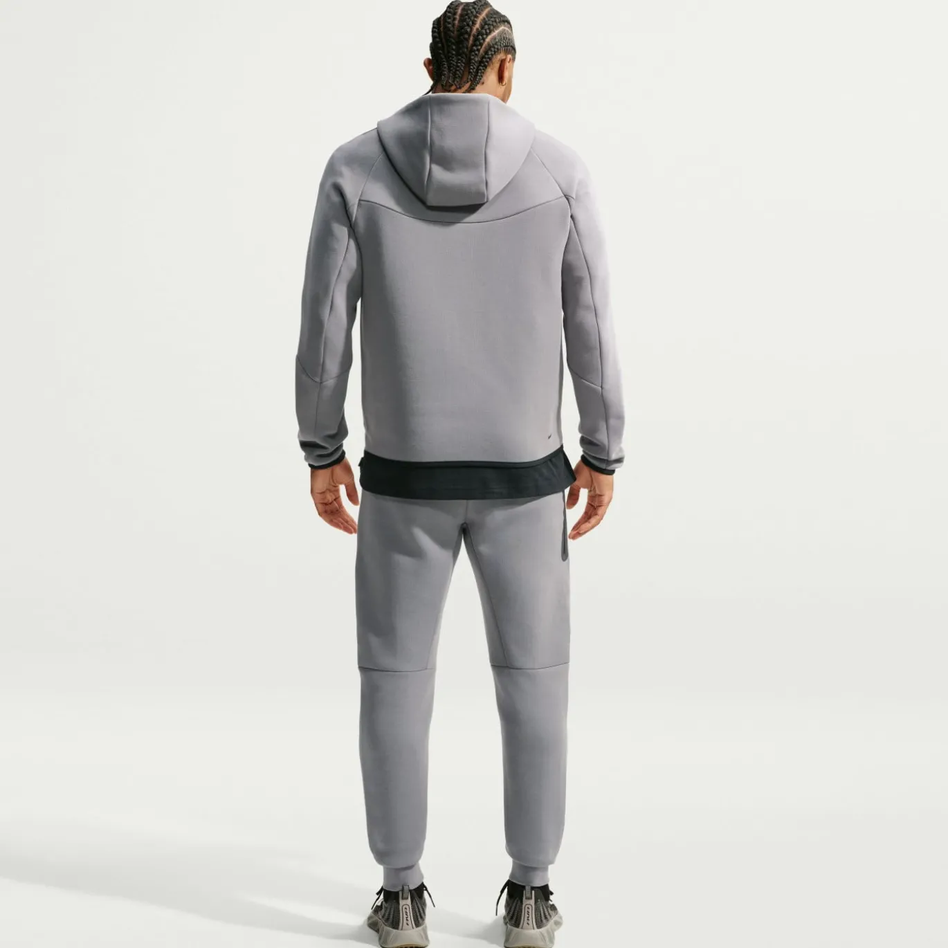 Nike Tech Fleece Sportswear Joggingbroek Donkergrijs Blauw Zwart