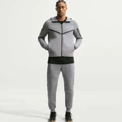 Nike Tech Fleece Sportswear Joggingbroek Donkergrijs Blauw Zwart