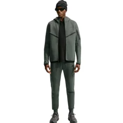 Nike Tech Fleece Sportswear Joggingbroek Donkergroen Zwart