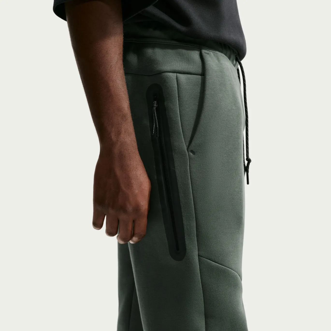 Nike Tech Fleece Sportswear Joggingbroek Donkergroen Zwart